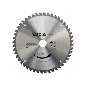 YATO Pilový kotúč pre drevo 250 x 30 x 1,8 mm / 48T