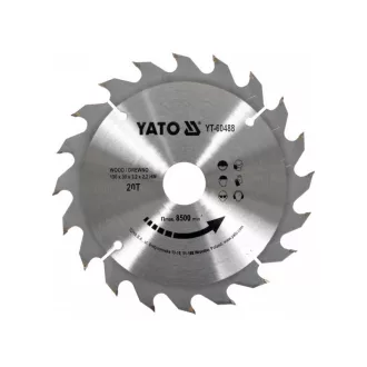 YATO Pílový disk na drevo 190 x 30 x 2,2 mm / 20T