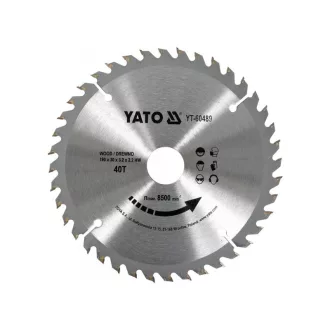 YATO Pílový kotúč na drevo 190 x 30 x 3,2 mm / 40T