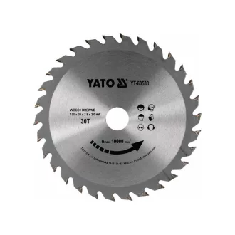 YATO Pílový kotúč na drevo 150 x 20 x 2,0 mm / 30T
