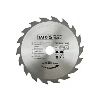 YATO Pílový kotúč na drevo 160 x 20 x 2,0 mm / 18T