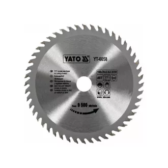 YATO Pílne kotúče pre drevo 160 x 20 x 2,0 mm / 48T