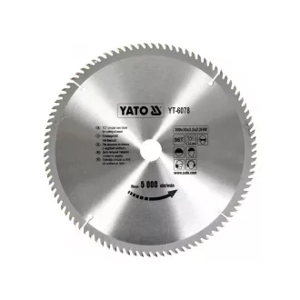 YATO Pílový kotúč pre drevo 300 x 30 x 2,0 mm / 96T