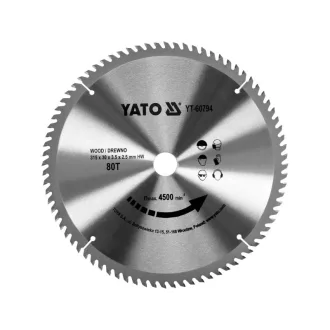 YATO Pílka na drevo 315 x 30 x 2,5 mm / 80T