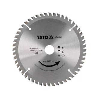 YATO Pilový kotúč na hliník 160 x 20 x 1,5 mm / 52T
