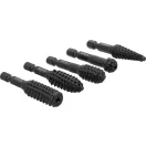 YATO Sada turbo vŕtačiek pre drevo, 5 kusov, bitový uchop