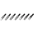 YATO Hoblík hrán 155 mm + 7 nožov