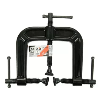 YATO 3-stranná svorka 62 x 62 mm