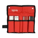 YATO sada upínacích čeľustí zveráka 8 dielov 125 mm (4 páry/ks)