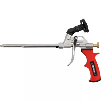   YATO Pistoľ na polyuretánovú penovú izoláciu s nastaviteľným držiakom penovej izolácie, teflónová