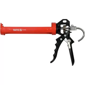   YATO Tlačová pištoľ na tmely 300 ml, otvorená, hliníková