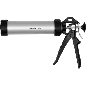 YATO Pištoľ na tmel 225 mm zatvorená hliníková