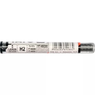   YATO Tesársky ceruzka grafitová náplň 110 mm sivá H2 (5 ks)