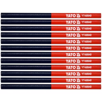 YATO Tesársky ceruzka modro-červená (12 ks)