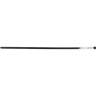 YATO Sťahovací pásik čierny 350 x 7,6 mm (50 ks)