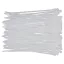 YATO Odopínateľné káblové zväzky 3,6 x 150 mm biele (100 ks)