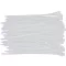 YATO Uvoľniteľná káblová viazačka 4,8 x 200 mm, biela (100 ks)