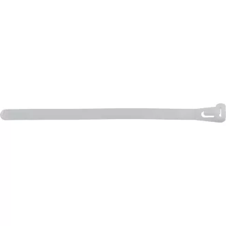   YATO Uvoľniteľná káblová väzba 7,6 x 150 mm biela (100 ks)