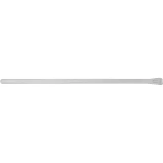   YATO Uvoľniteľná káblová zväzka 7,6 x 250 mm biela (100 ks)
