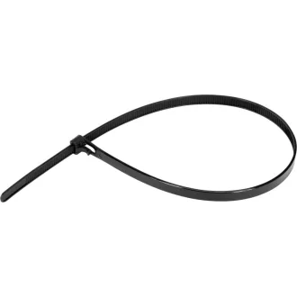  YATO Uvoľniteľná káblová spojka 7,6 x 200 mm čierna (100 ks)