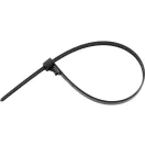 YATO Uvoľniteľná káblová zväzok 7,6 x 250 mm čierna (100 ks)