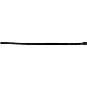   YATO Uvoľniteľná káblová zväzka 7,6 x 350 mm čierna (100 ks)