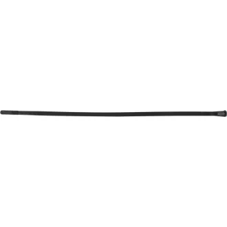   YATO Odpinacie káblové zväzky 7,6 x 400 mm čierne (100 ks)
