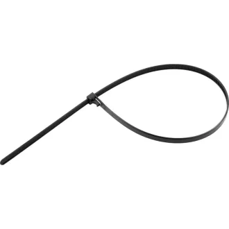   YATO Uvoľniteľná káblová spojka 7,6 x 450 mm čierna (100 ks)