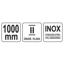 YATO Pravítko nerez 1000 mm