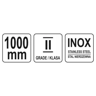 YATO Pravítko nerez 1000 mm