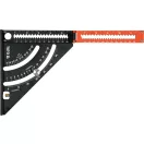 YATO Pravouhlé pravítko s hliníkovou základňou 290 x 185 mm