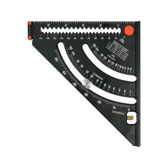   YATO Pravouhlé pravítko s hliníkovou základňou 290 x 185 mm