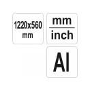 YATO Nastaviteľný T-pravý uhol 1270 x 560 mm