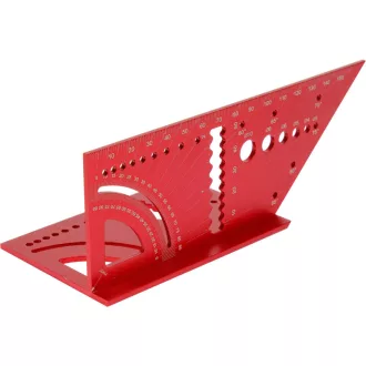 YATO 3D pravý uhol hliník 100 x 150 mm 45°/90°