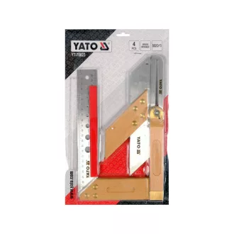 YATO Carpenter pravouhlý set 4 diely