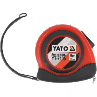 YATO Meter 5 mx 19 mm, magnetický, potiahnutý nylonom