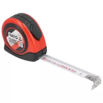 YATO Meter 5 mx 19 mm, magnetický, potiahnutý nylonom