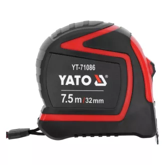 YATO Merací pás 7,5 m x 25 mm gumovaný