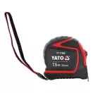 YATO Merací pás 7,5 m x 25 mm gumovaný
