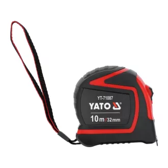 YATO Merací pás 10 m x 25 mm s gumeným povrchom