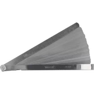 YATO Gap gauge 17 listov 0,02 - 1,00 mm 200 mm