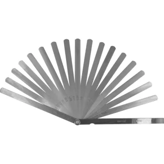 YATO Gap gauge 17 listov 0,02 - 1,00 mm 200 mm