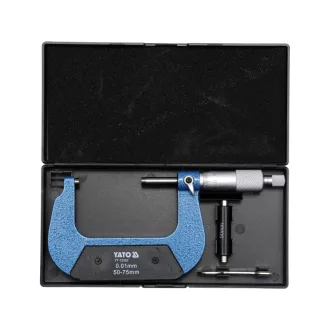 YATO mikrometer 50-75 mm +/- 0,01 mm mechanický