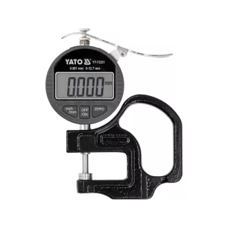 YATO Digitálny hrúbkomer 12,7 mm / 0,001 mm