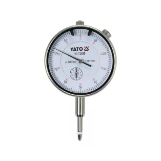   Analógové indikačné hodinky YATO 0-10/ 0,01 mm magnetické