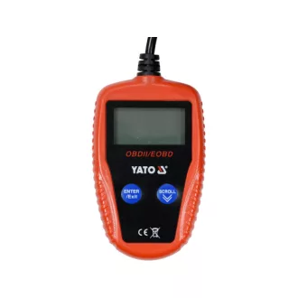 Tester čítačky chybových kódov YATO OBD2