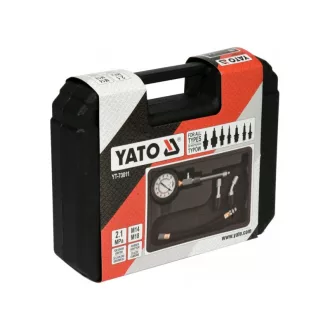 YATO Sada tlakomerov 5 dielov (diesel, benzín)