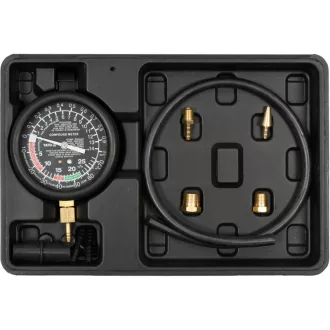 YATO Sada na meranie tlaku a podtlaku 9 dielov 1 bar