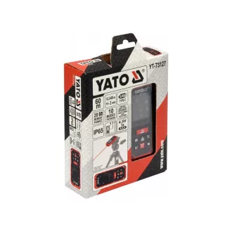 YATO Laserový merač vzdialenosti 0,2-60 m IP65