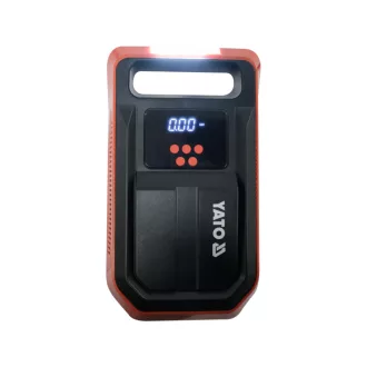 YATO Autokompresor 12V 10 bar s LCD displejom a LED svetlom